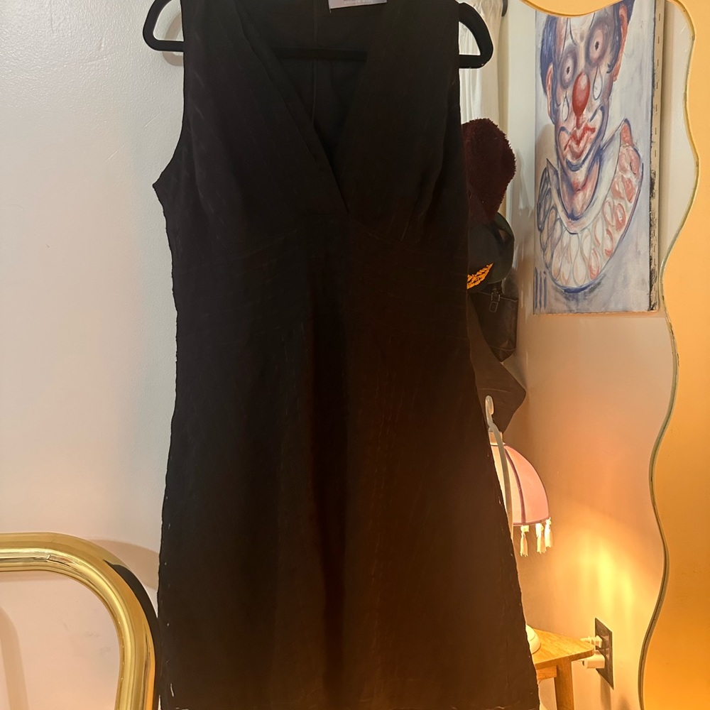 Marc New York Black Zippered Dress